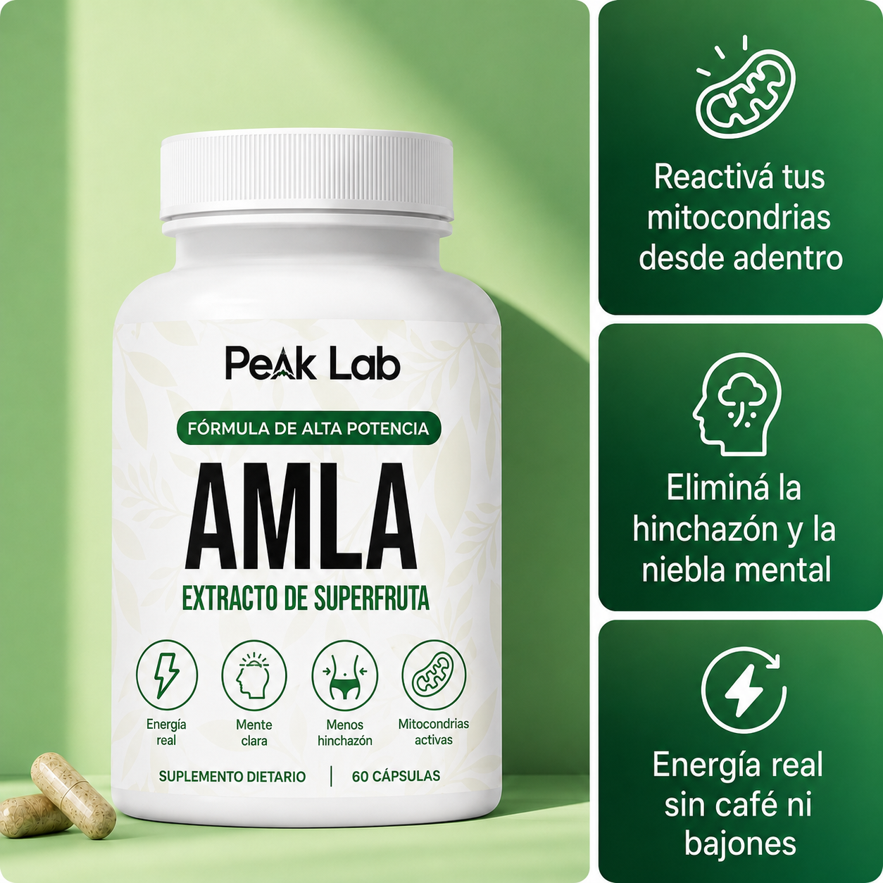 Peak Lab® – Reactivá tu energía celular desde adentro.