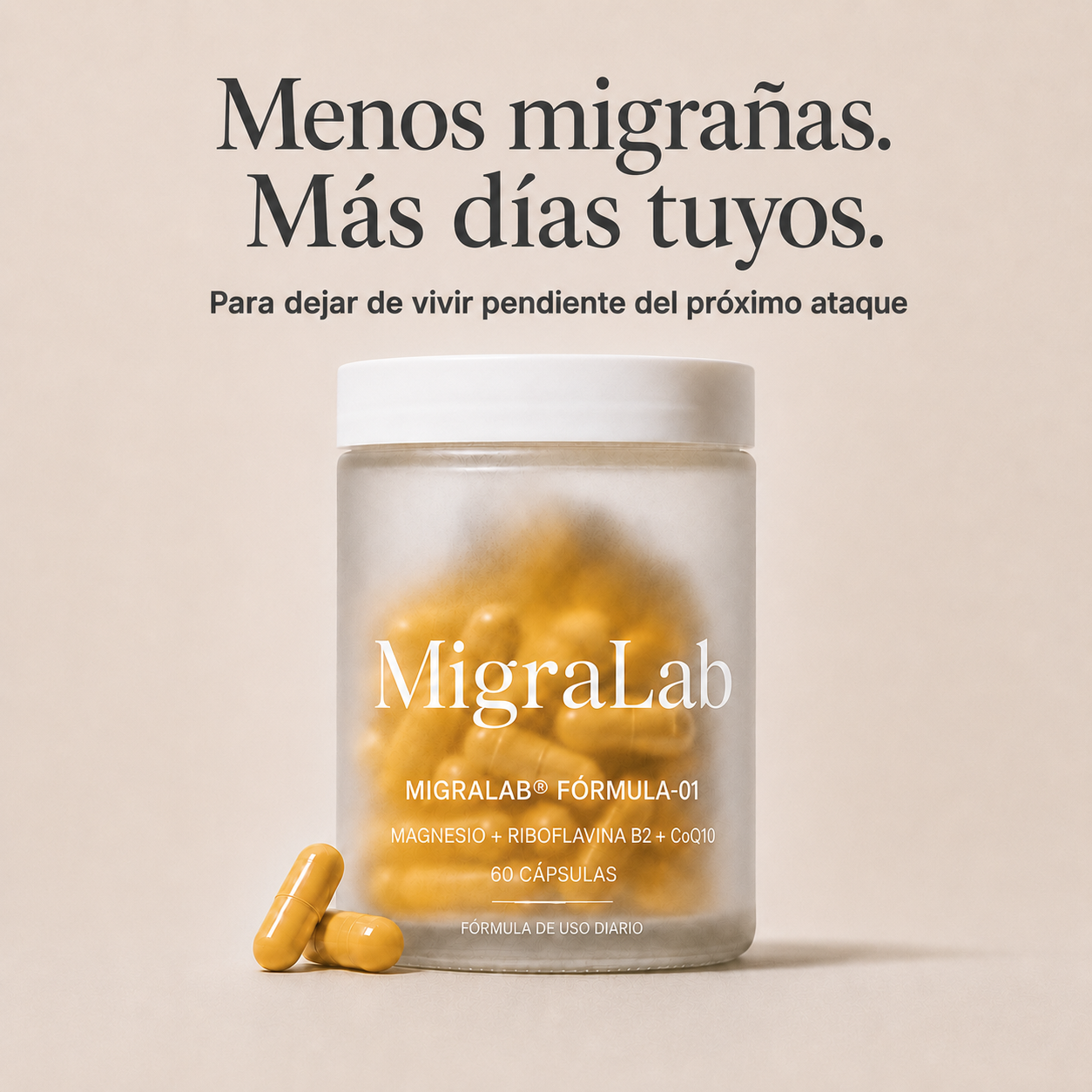 MigraLab® – Volvé a tener días sin pensar en la próxima migraña.