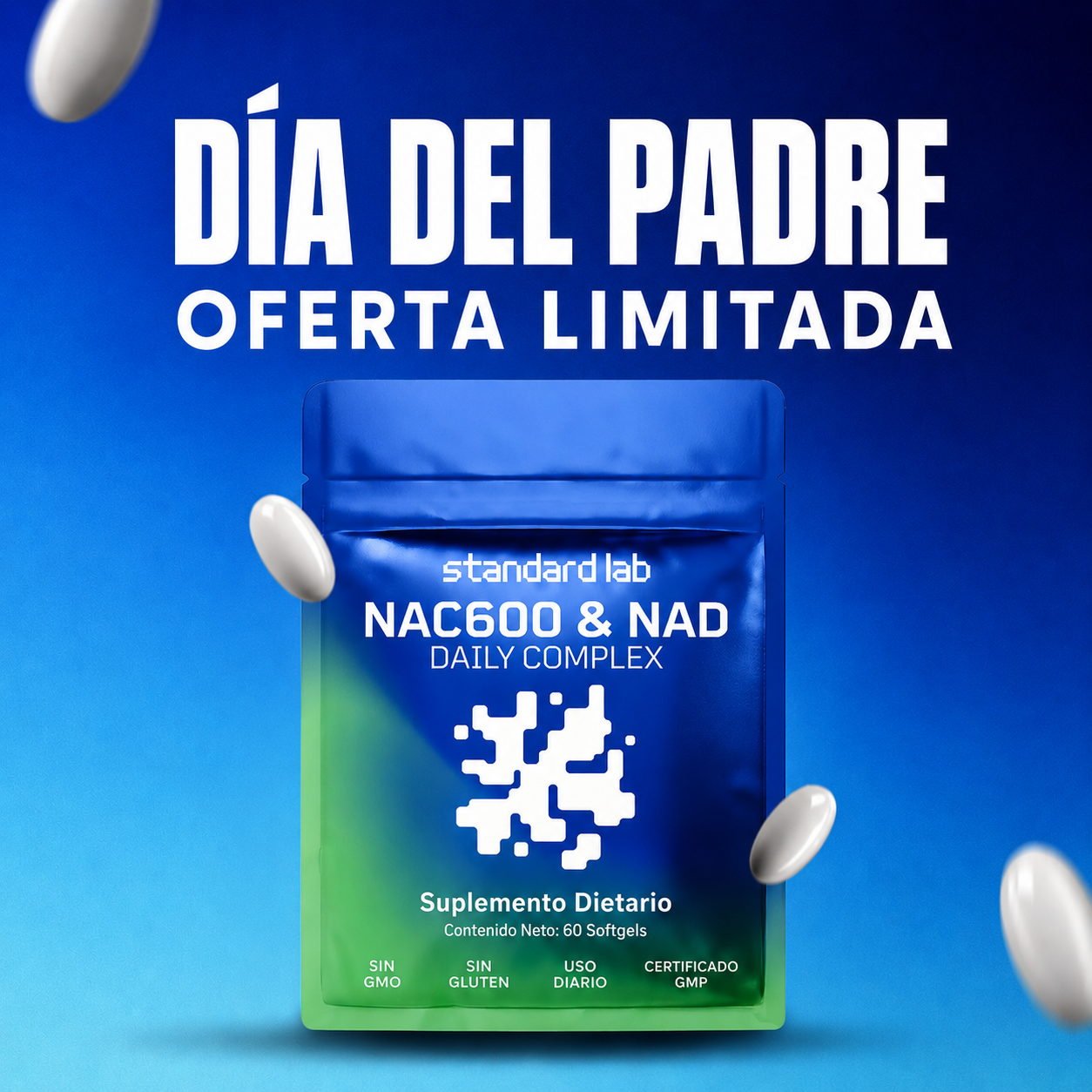 NAC600 & NAD – Tu hígado ya no sigue tu ritmo.