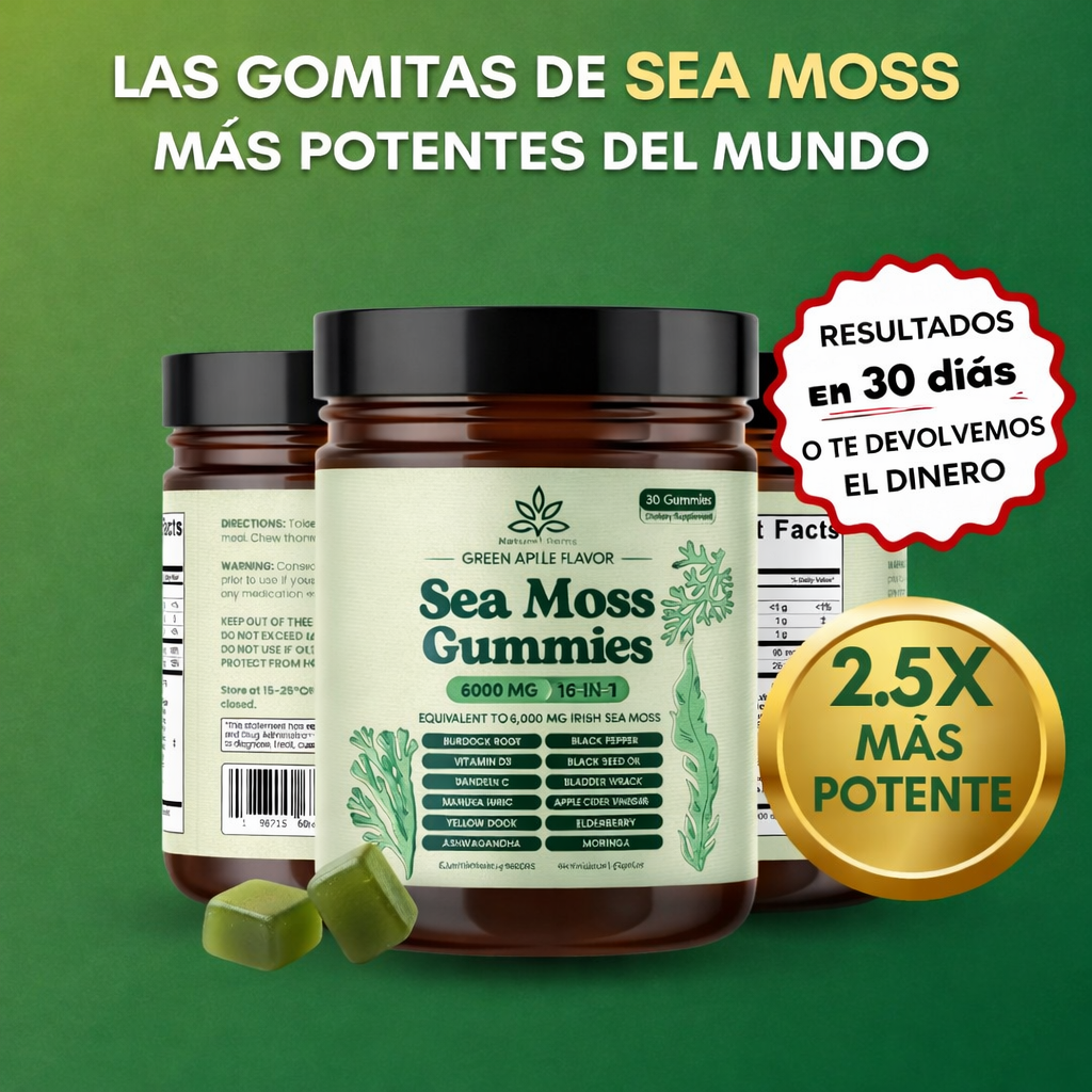 Gomitas de Sea Moss 16 en 1