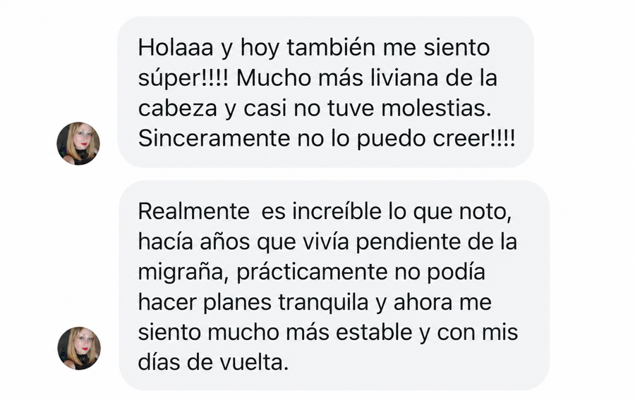 Mensaje de cliente