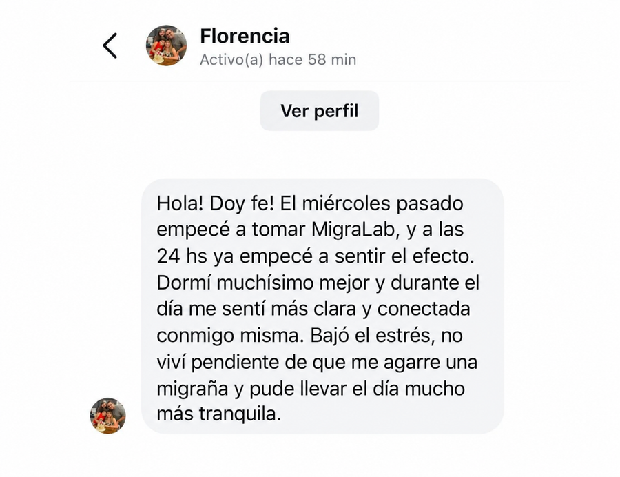 Mensaje de cliente