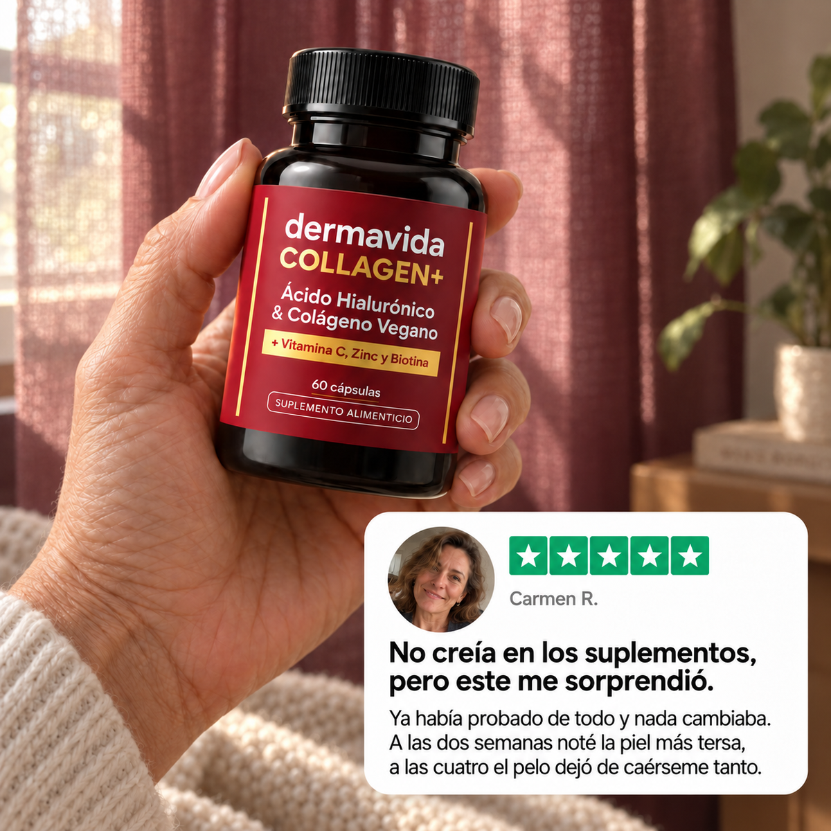Dermavida® – Menos arrugas, más firmeza, colágeno desde adentro